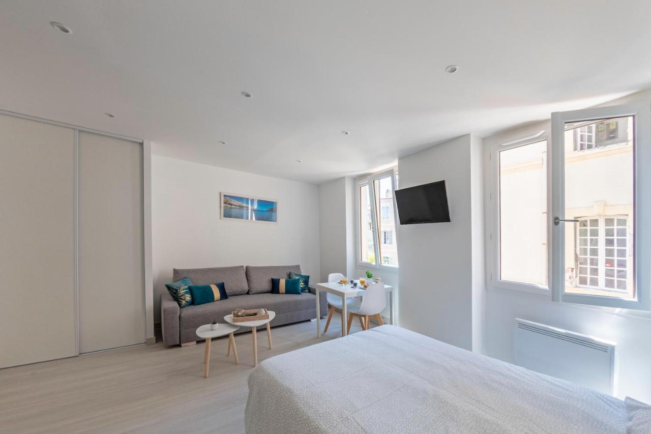 Studio Lumineux Place De Lenche Panier Marseille Eksteriør billede