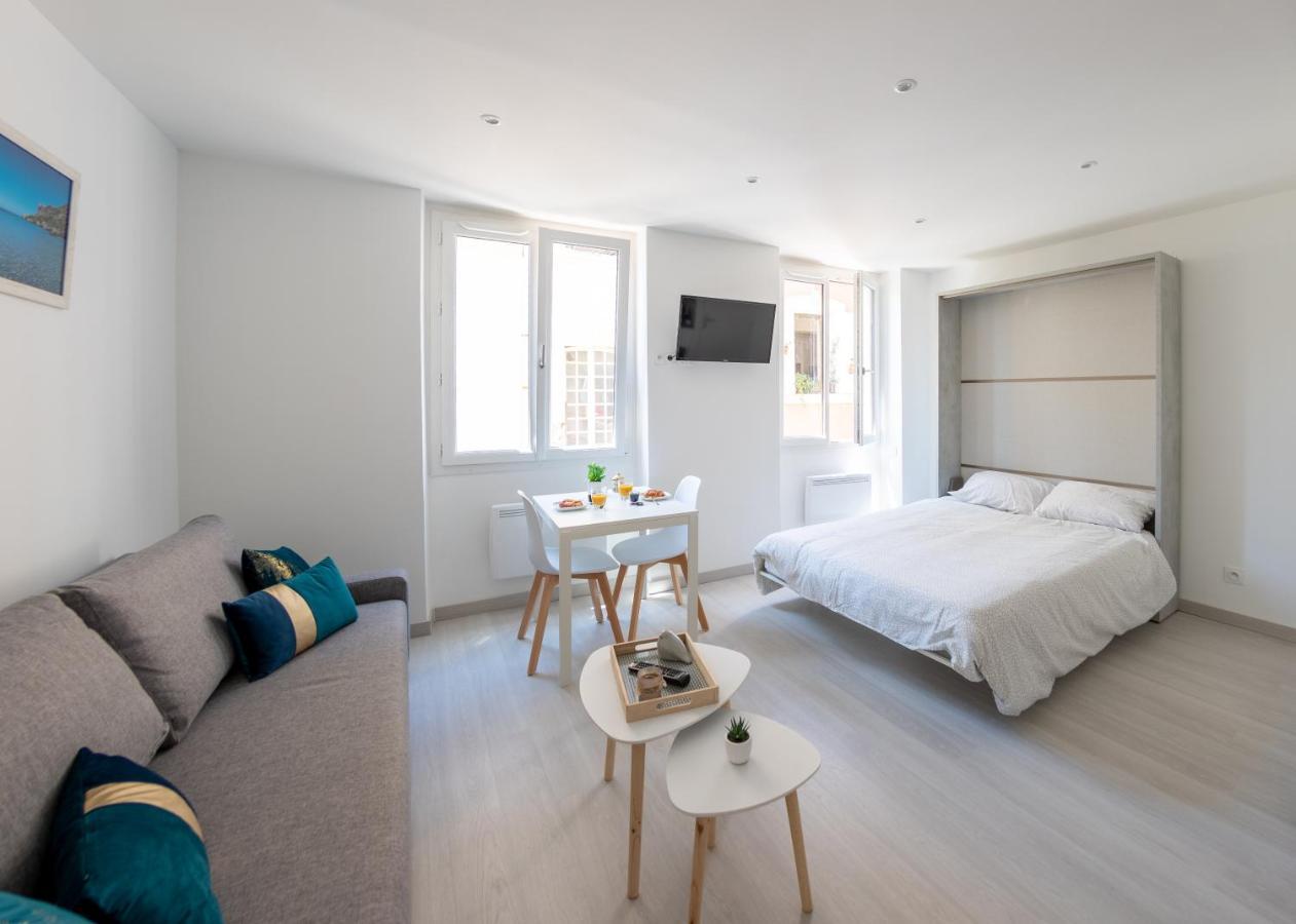 Studio Lumineux Place De Lenche Panier Marseille Eksteriør billede
